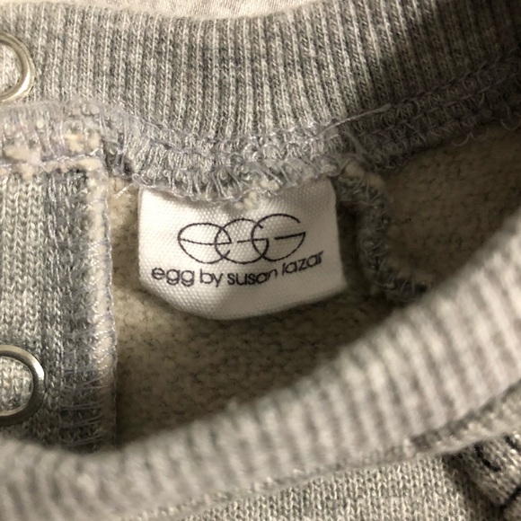 Egg Benjamin Romper 6mo - Picture 3 of 3